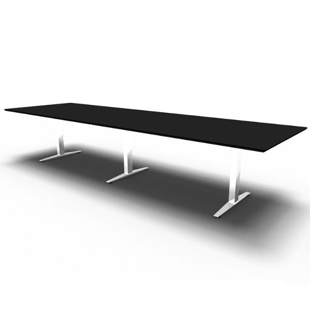 Fumac - Square - Konferencebord - Rektangulær - Sort - HPL laminat - 320 - 110