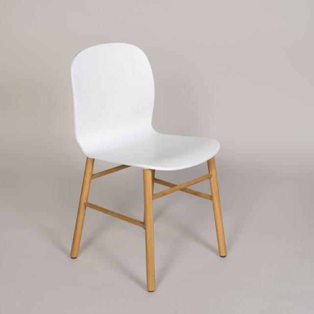 DEMO jk SixtyOne Chair - Hvid/eg