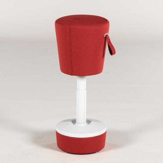 RBM balancestol - model Mickey - rød polstring - højdejusterbar