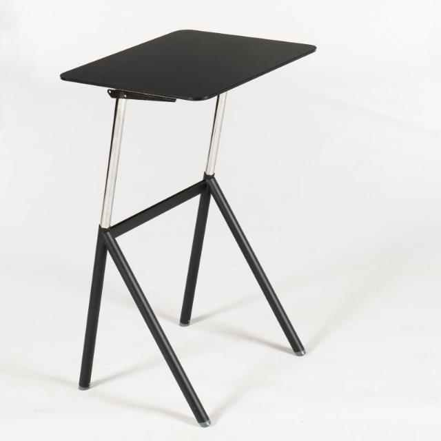 Matting - StandUp Desk - Manuelt hæve sænkebord - Sort - Sort - 70 - 60