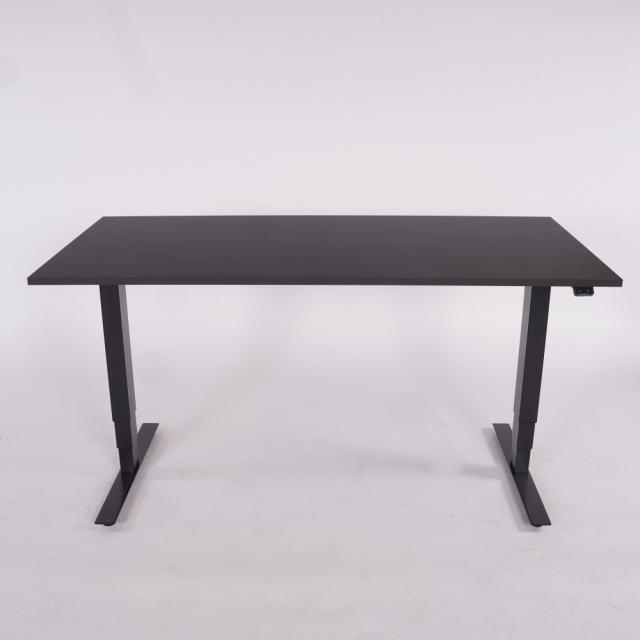Thor - Hæve sænkebord - Rektangulær - Nero (sort) - Linoleum -   - 3-led - 160