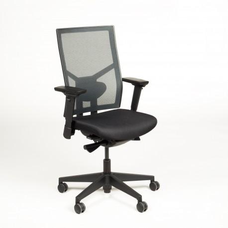 Chairsupply - Midtown - Kontorstol - Sort - Oasis - Sort - Plast - Standard - Standard (140 mm)